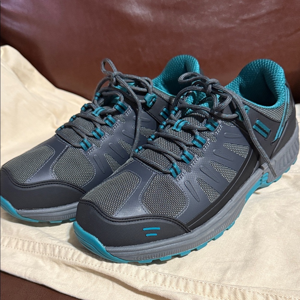 Teal and Gray women’s Athletic Shoes